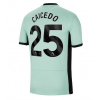 Koszulka piłkarska Chelsea Moises Caicedo #25 Strój Trzeci 2023-24 tanio Krótki Rękaw